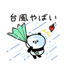 暑いしか言えん！夏バテパンダさんと鳩さん（個別スタンプ：36）