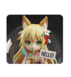 ちいみなアイスコーヒー(四角型)（個別スタンプ：2）