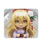 眼鏡精霊みなみちゃんカプセルトイ（個別スタンプ：4）