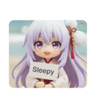 ビーチの精霊みなみちゃん（個別スタンプ：5）