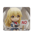 勉強中みなみちゃんカプセルトイ（個別スタンプ：3）