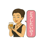 やさしく毒を吐くスタンプ（個別スタンプ：4）