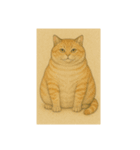 おすまし猫です(^-^)（個別スタンプ：14）