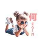 サングラスGIRL′S（個別スタンプ：10）