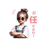 サングラスGIRL′S（個別スタンプ：17）