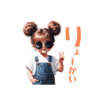 サングラスGIRL′S（個別スタンプ：25）