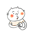 しあわせネコちゃんの夏休み（個別スタンプ：11）