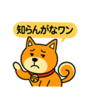 ふきだし日本犬スタンプ（個別スタンプ：22）