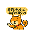 ふきだし日本犬スタンプ（個別スタンプ：27）