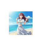 永遠の夏のヒロイン（個別スタンプ：13）