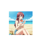 永遠の夏のヒロイン（個別スタンプ：16）