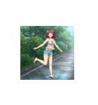 永遠の夏のヒロイン（個別スタンプ：32）