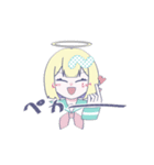 ぴーぽーとナニカ①（個別スタンプ：3）