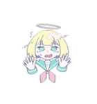 ぴーぽーとナニカ①（個別スタンプ：8）