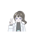 ぴーぽーとナニカ①（個別スタンプ：30）