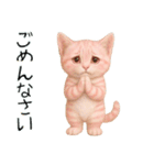 推し猫【桃】（個別スタンプ：39）
