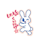 いちご大魔神のうさぎスタンプ・改（個別スタンプ：3）