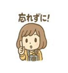 ぱちこのゆるふわカメラ日記（個別スタンプ：9）
