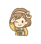 ぱちこのゆるふわカメラ日記（個別スタンプ：12）