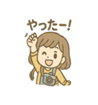 ぱちこのゆるふわカメラ日記（個別スタンプ：21）
