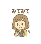 ぱちこのゆるふわカメラ日記（個別スタンプ：24）