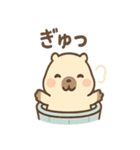 ぬくピバラの温泉まったりスタンプ（個別スタンプ：26）