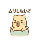 ぬくピバラの温泉まったりスタンプ（個別スタンプ：34）