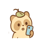 ねむたぬのまったり日常（個別スタンプ：22）