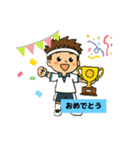 日常使いのテニス少年（個別スタンプ：15）
