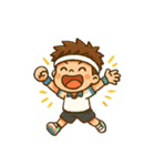 日常使いのテニス少年（個別スタンプ：23）