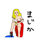 ピンナップガールたち（個別スタンプ：10）