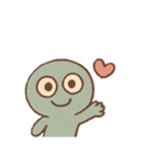 あおだんごくん〜ゆるかわいいお団子の精〜（個別スタンプ：2）