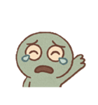 あおだんごくん〜ゆるかわいいお団子の精〜（個別スタンプ：3）
