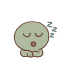 あおだんごくん〜ゆるかわいいお団子の精〜（個別スタンプ：4）