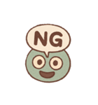 あおだんごくん〜ゆるかわいいお団子の精〜（個別スタンプ：6）