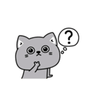 ねこ依存挨拶ほんのりゆるい（個別スタンプ：11）