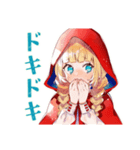 赤ずきんちゃんのメルヘン日常♡（個別スタンプ：24）