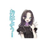 しっかり者な女子の筋トレ報告（個別スタンプ：2）