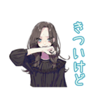 しっかり者な女子の筋トレ報告（個別スタンプ：19）