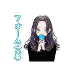 しっかり者な女子の筋トレ報告（個別スタンプ：20）