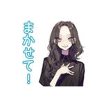 しっかり者な女子の筋トレ報告（個別スタンプ：27）