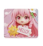 心まで晴天太陽みなみちゃん（個別スタンプ：4）