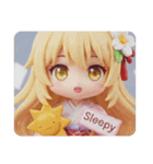 心まで晴天太陽みなみちゃん（個別スタンプ：7）