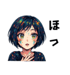 アート界隈女子（個別スタンプ：16）