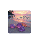 美しい海.Beautiful sea.英語.筆記体（個別スタンプ：25）