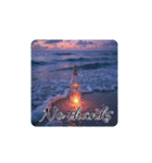 美しい海.Beautiful sea.英語.筆記体（個別スタンプ：29）