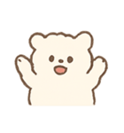 ふわもこくまボボ（個別スタンプ：4）