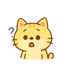 まんまるオレンジ猫の気分便（個別スタンプ：5）