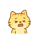 まんまるオレンジ猫の気分便（個別スタンプ：6）