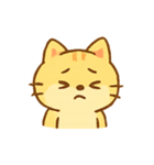 まんまるオレンジ猫の気分便（個別スタンプ：7）